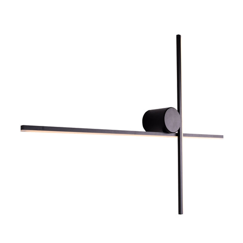 Applique murale Arne 60 cm noire, vue 2