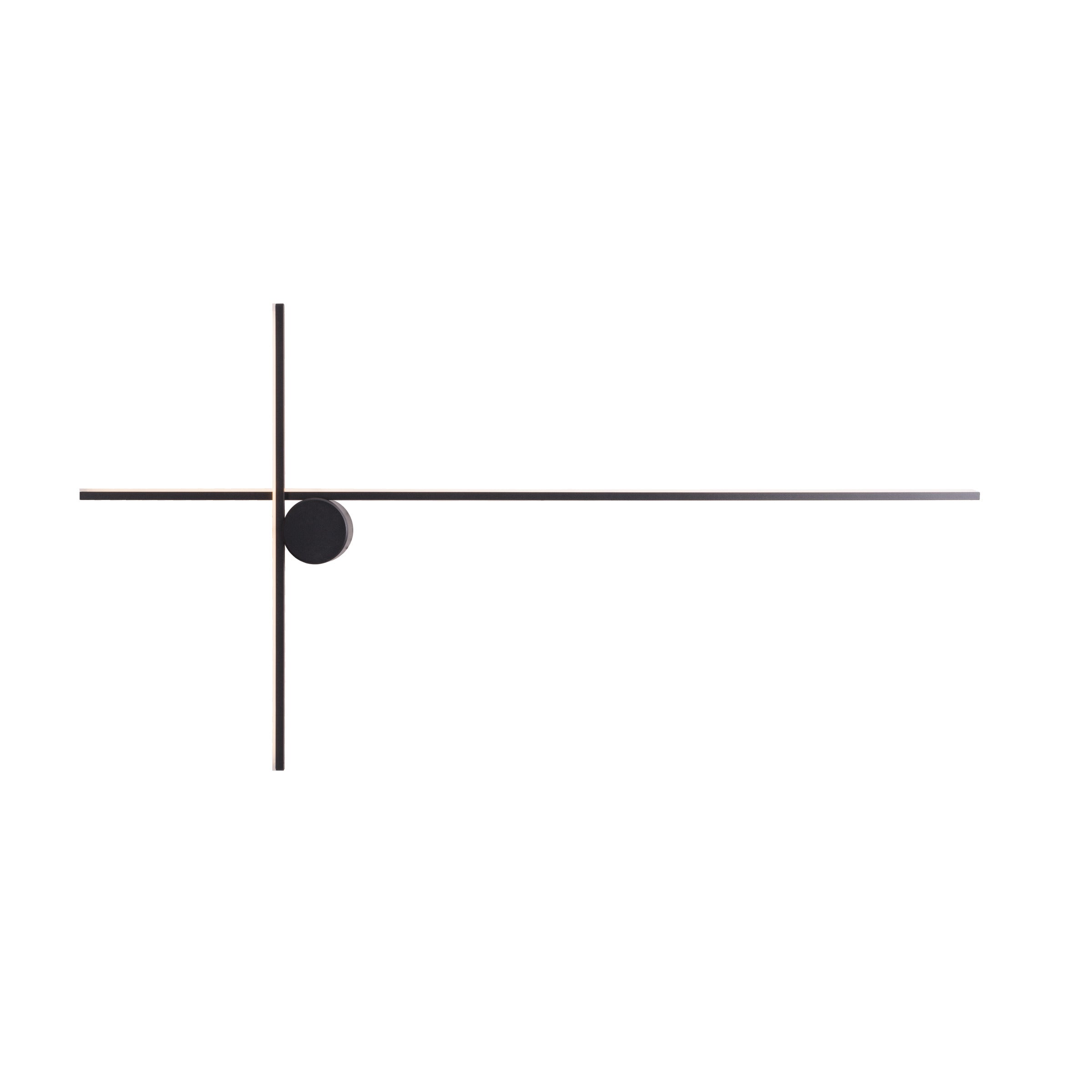 Applique murale Arne 90 cm noire