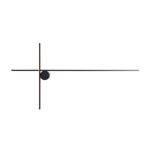 Applique murale Arne 90 cm noire