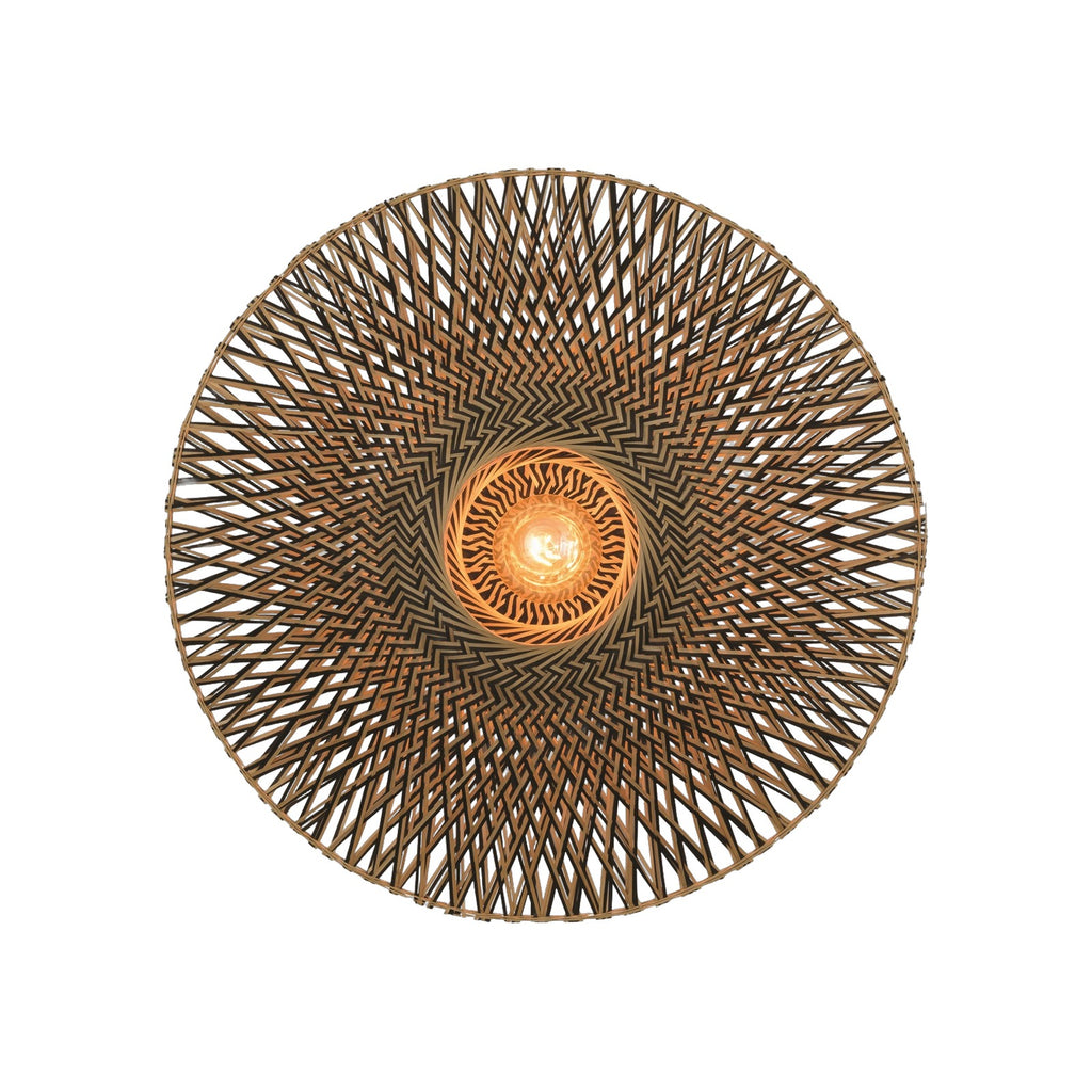 Applique murale Bali bambou naturel et noir 87 cm E27