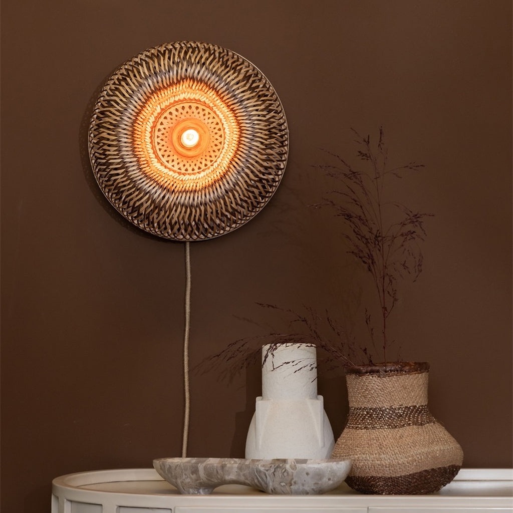 Applique murale Barbados bambou naturel, vue 3