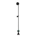 Applique murale Bingo malachite noire 113 cm