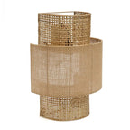 Applique murale Bolly Jute en jute et rotin 30 cm, vue 4