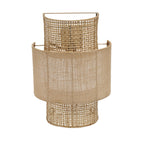 Applique murale Bolly Jute en jute et rotin 30 cm