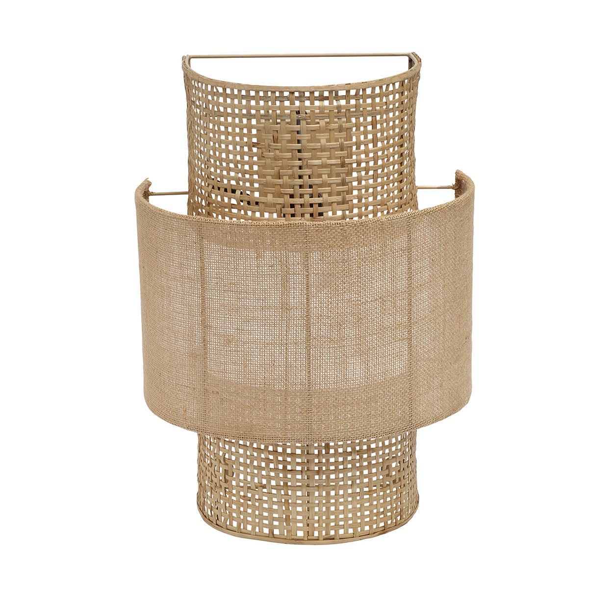 Applique murale Bolly Jute en jute et rotin 30 cm
