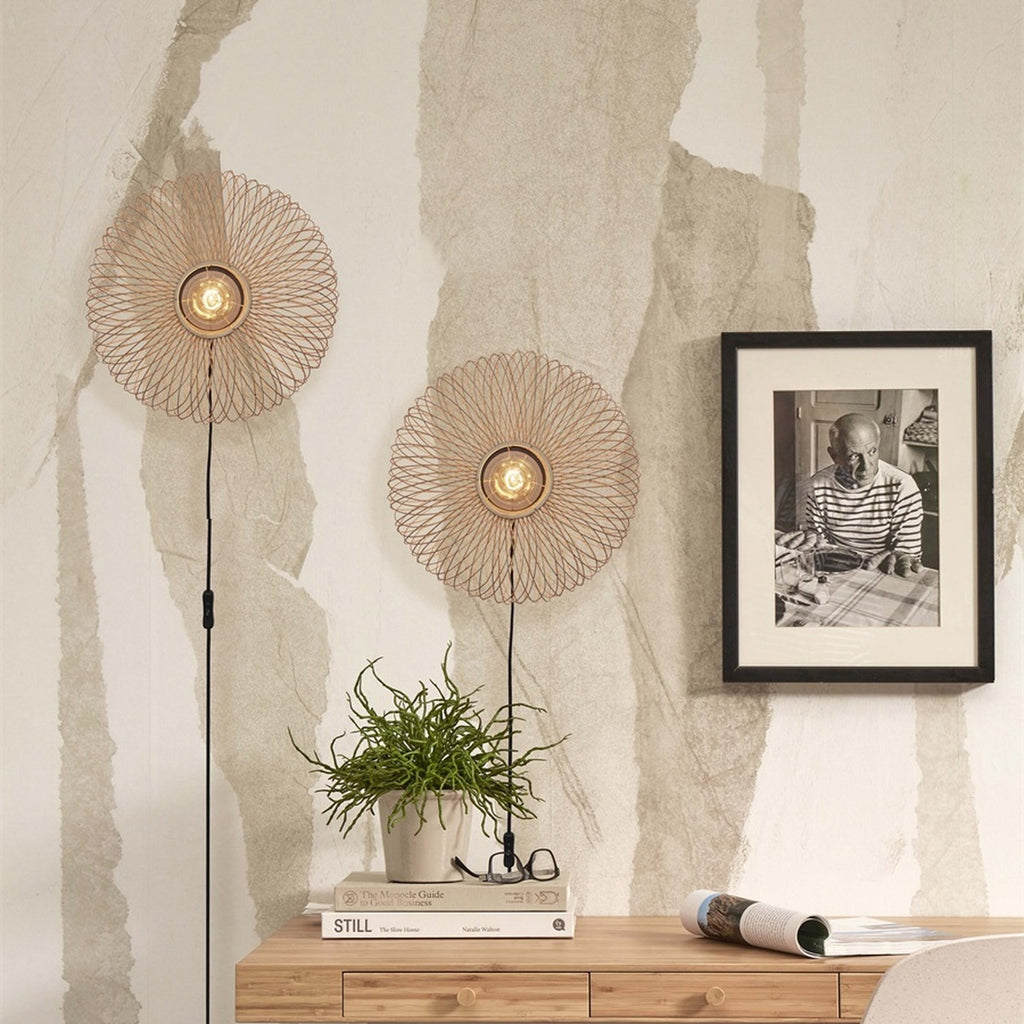 Applique murale Cango bambou naturel 40 cm E27, vue 3