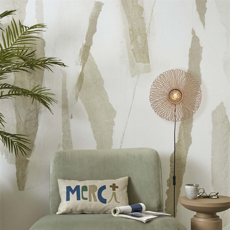 Dimensions Applique murale Cango bambou naturel 40 cm E27