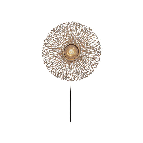Applique murale Cango bambou naturel 40 cm E27