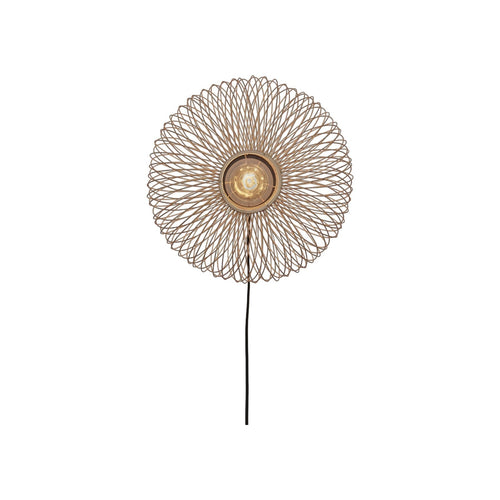Applique murale Cango bambou naturel 40 cm E27
