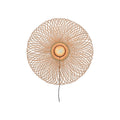 Applique murale Cango bambou naturel ellipse 60 cm E27