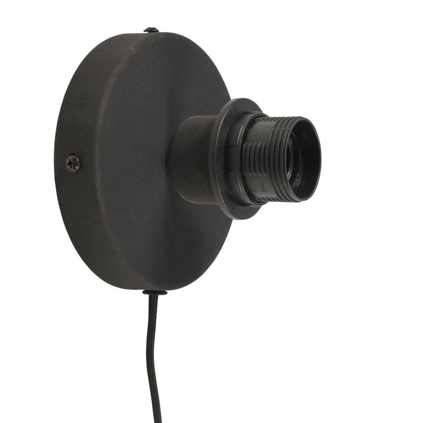 Applique murale Cango bambou noir ellipse 60 cm E27, vue 5