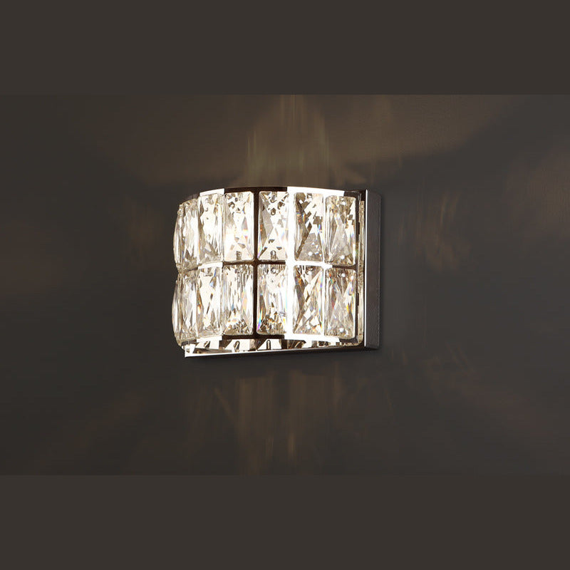 Applique murale Diamante chromée G9