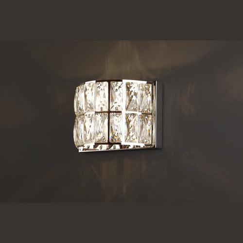 Applique murale Diamante chromée G9