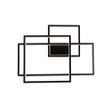 Applique murale Geometric noire à variateur