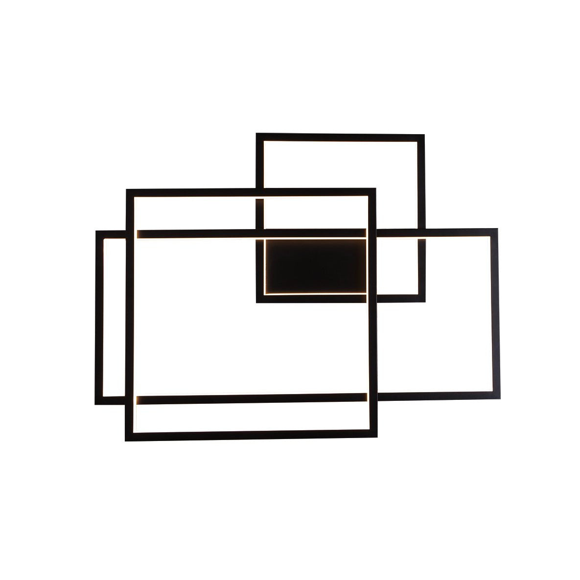 Applique murale Geometric noire à variateur