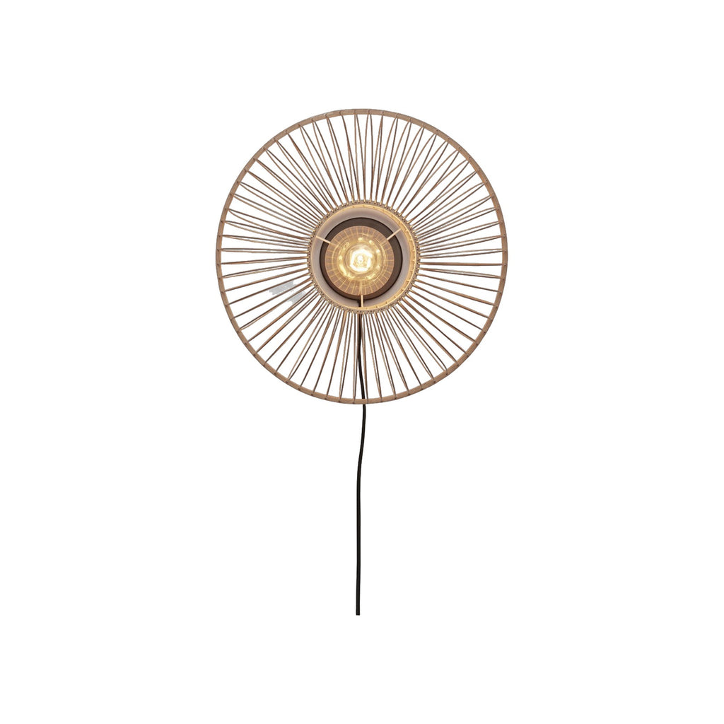 Applique murale Hokkaido bambou naturel 38 cm E27
