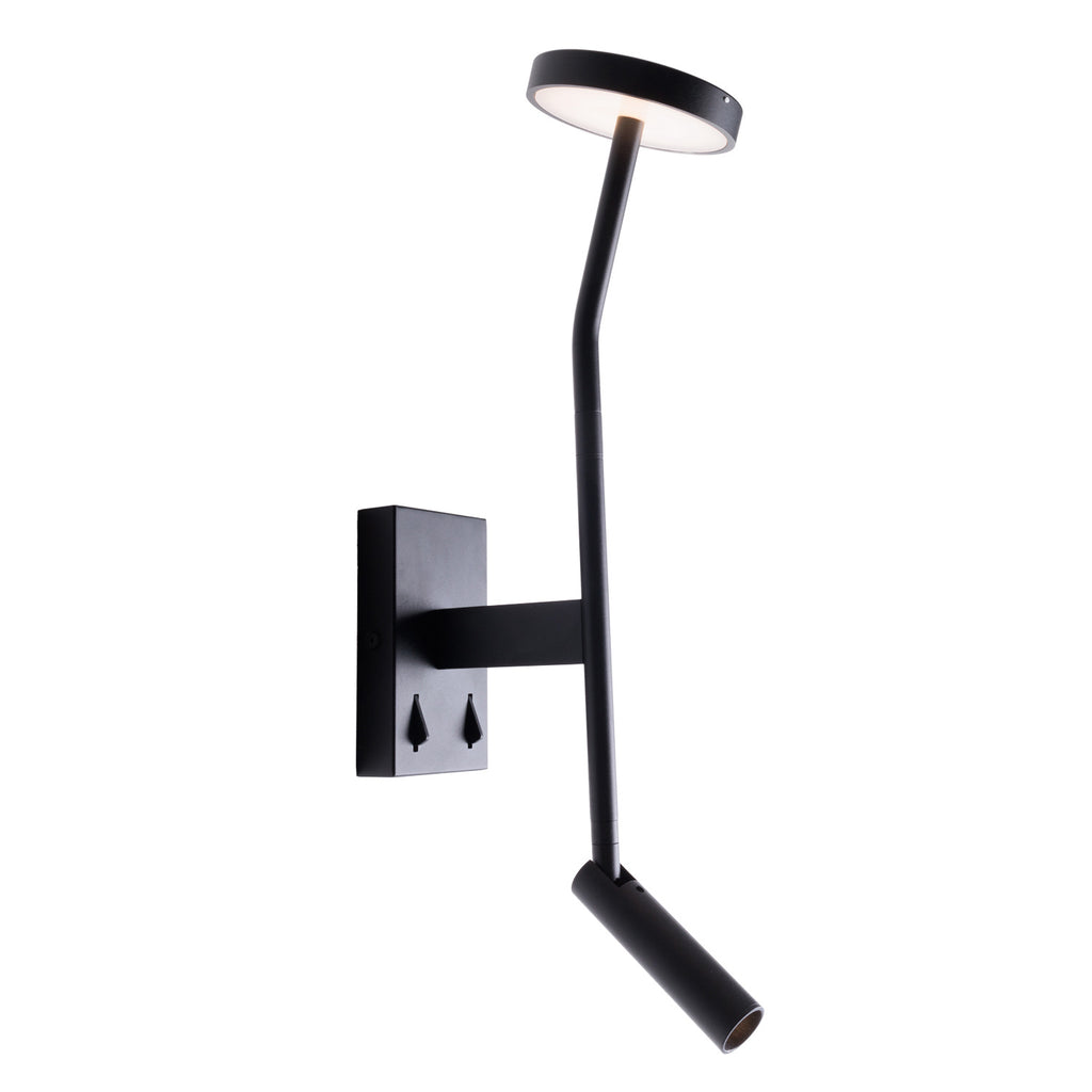 Applique murale Ibiza liseuse noire