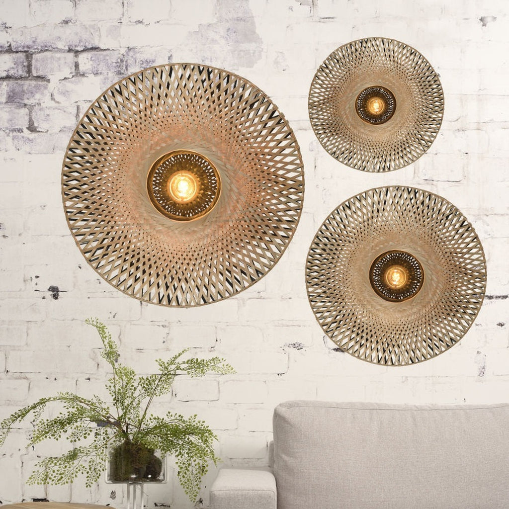 Applique murale Kalimantan bambou naturel 44 cm E27, vue 3