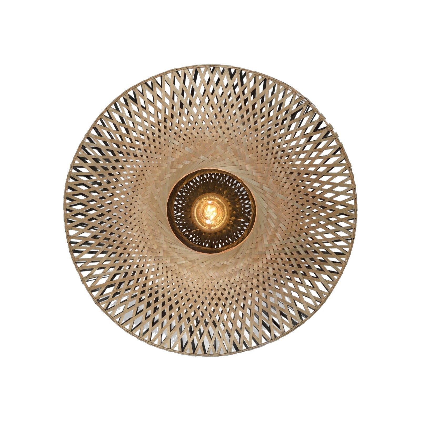 Applique murale Kalimantan bambou naturel 60 cm E27