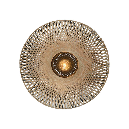Applique murale Kalimantan bambou naturel 60 cm E27