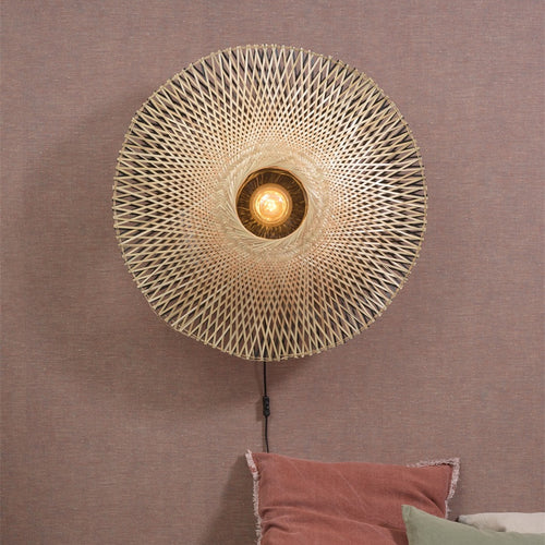 Applique murale Kalimantan bambou naturel 87 cm E27, vue 2