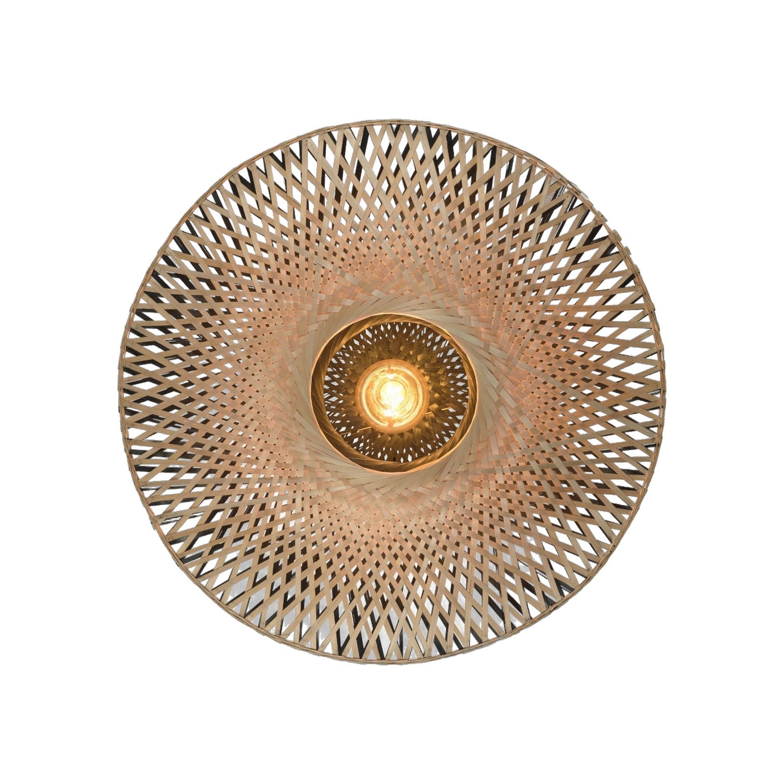 Applique murale Kalimantan bambou naturel 87 cm E27