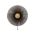 Applique murale Kalimantan bambou noir 87 cm E27