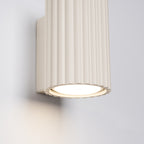 Détail des cannelures de l'applique Karbon 10 beige