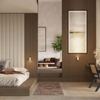 Applique murale Karbon 10 tube beige en situation