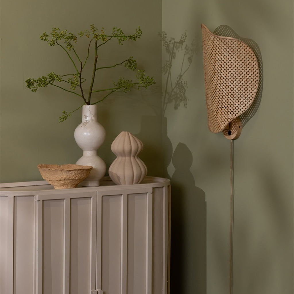 Applique murale Kinabalu bambou naturel 40 cm E27, vue 2