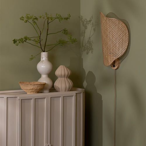 Applique murale Kinabalu bambou naturel 40 cm E27, vue 2