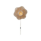 Applique murale Madura bambou naturel et brun 60 cm E27