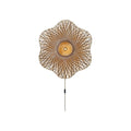 Applique murale Madura bambou naturel et brun 87 cm E27