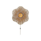 Applique murale Madura bambou naturel et brun 87 cm E27