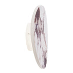 Applique murale Marbles 28 cm céramique blanche