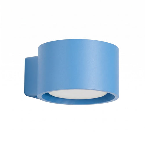 Applique murale Modo aluminium bleu azur Gx53