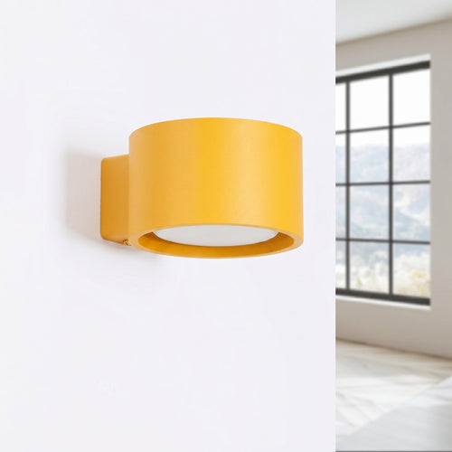 Applique murale Modo aluminium jaune Gx53, vue 2