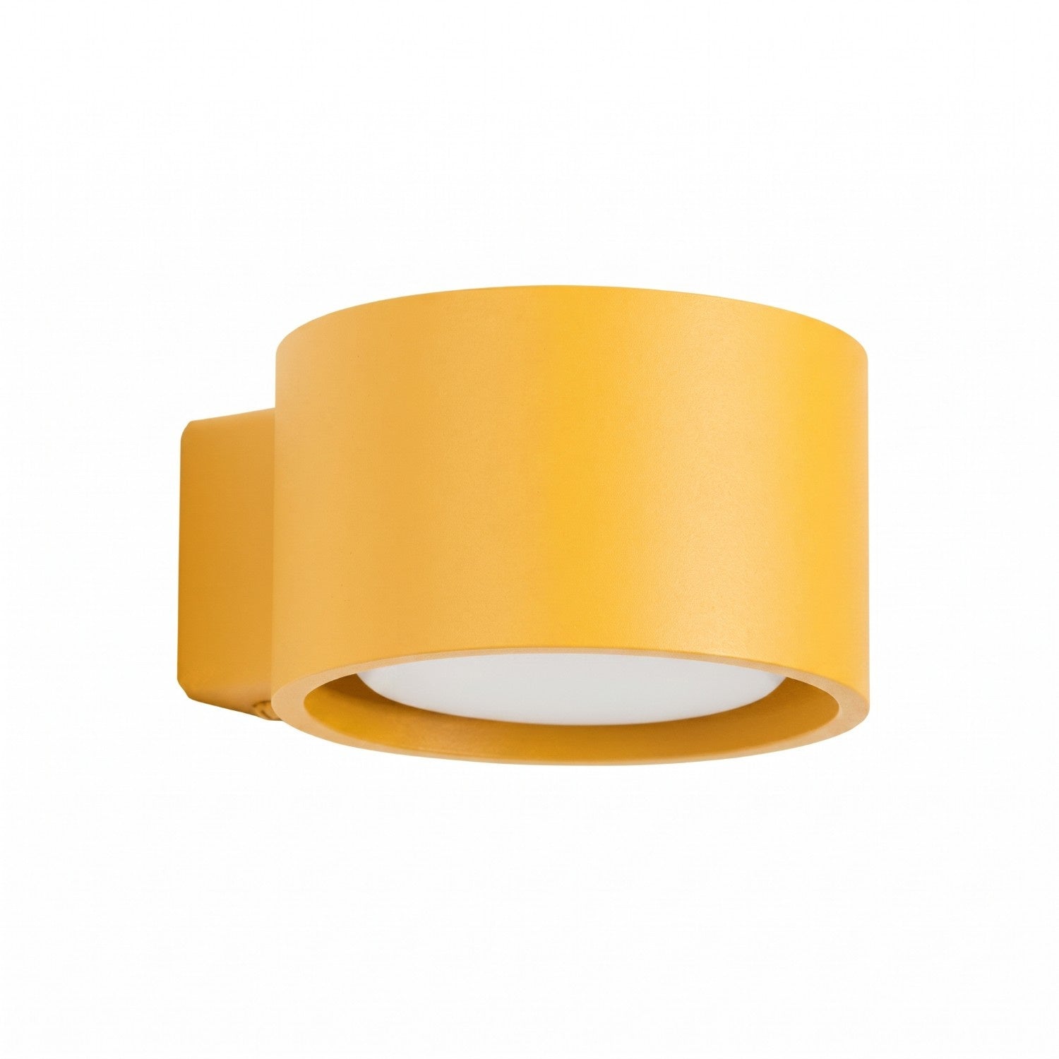 Applique murale Modo aluminium jaune Gx53