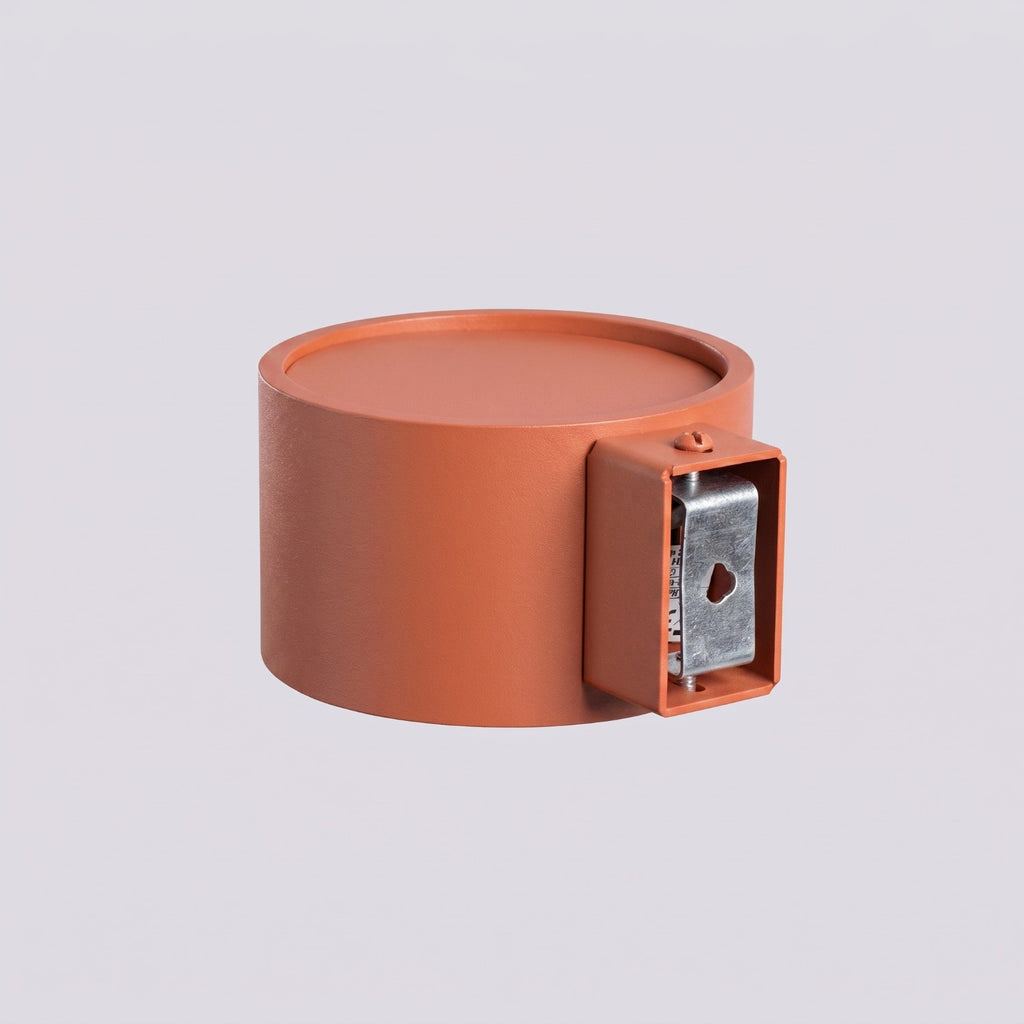 Applique murale Modo aluminium ocre rouge Gx53, vue 6
