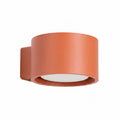 Applique murale Modo aluminium ocre rouge Gx53