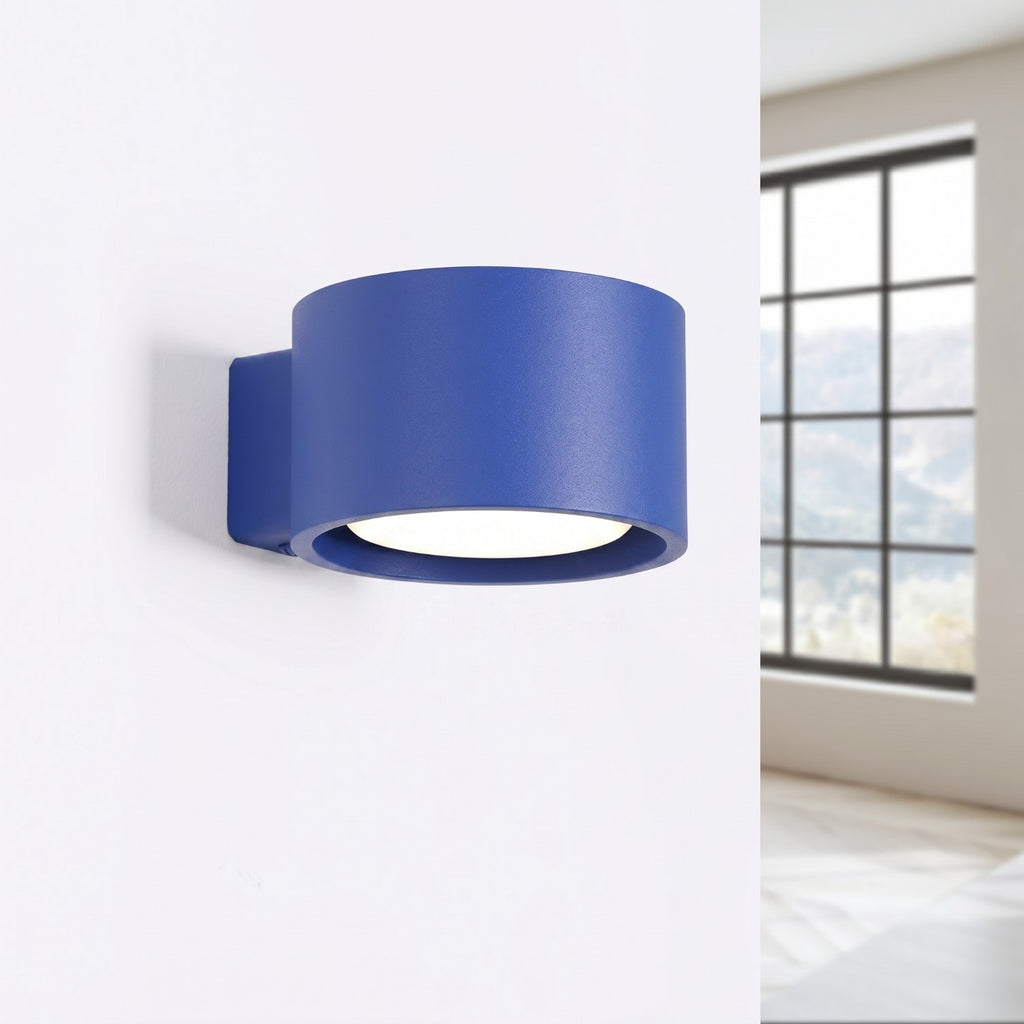 Applique murale Modo aluminium bleu outremer Gx53, vue 2