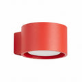 Applique murale Modo aluminium rouge Gx53