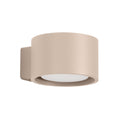 Applique murale Modo aluminium taupe Gx53