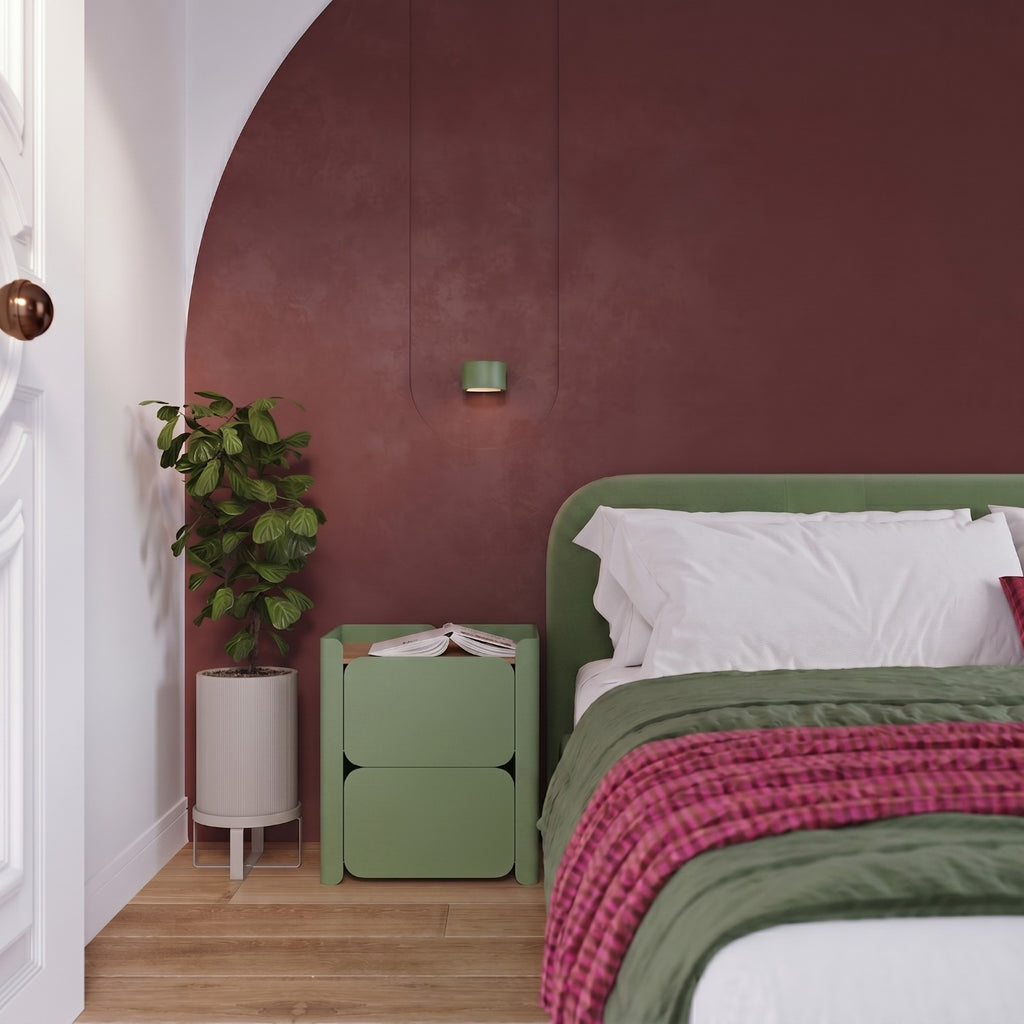 Applique murale Modo aluminium vert olive Gx53, vue 13