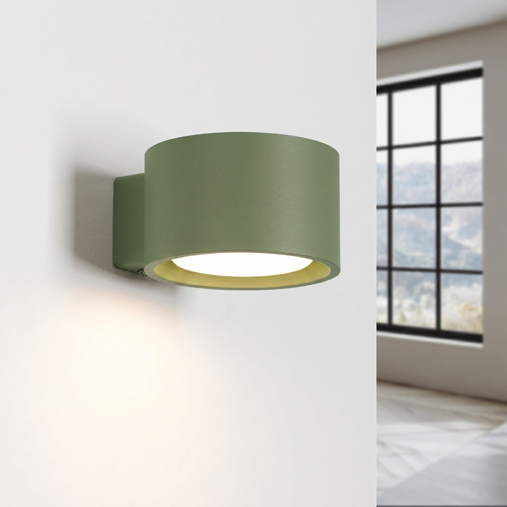 Applique murale Modo aluminium vert olive Gx53, vue 3