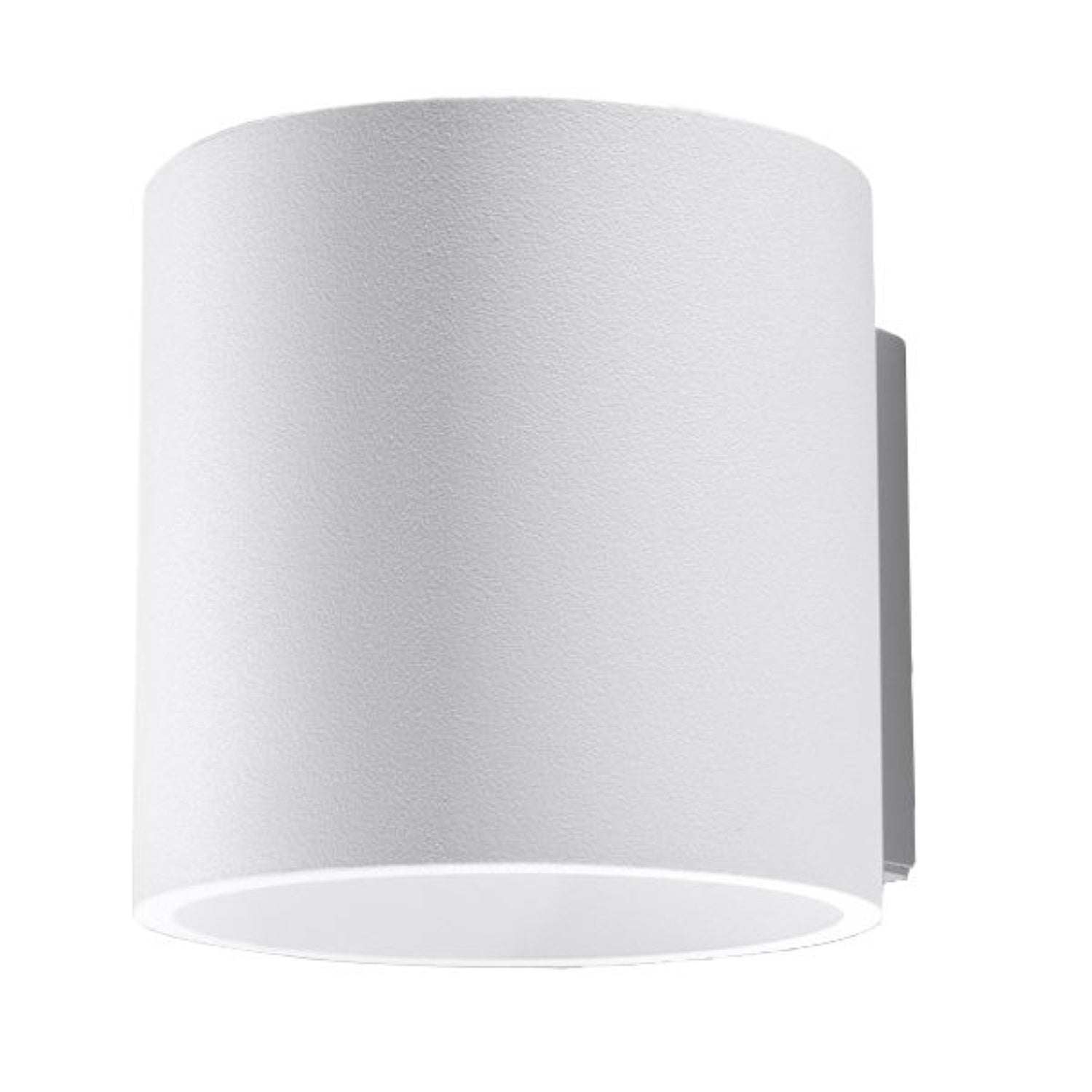 Applique murale Orbis 1 aluminium blanc