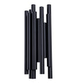 Applique murale Organic métal noir vue de trois quarts faisceau de tubes mats de longueurs décalées