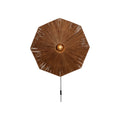 Applique murale Panama raphia brun 65 cm E27