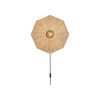 Applique murale Panama raphia naturel 45 cm E27