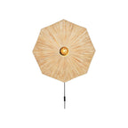 Applique murale Panama raphia naturel 65 cm E27